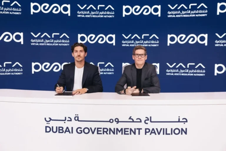 PEAQ signs MOU with Dubai Virtual Assets Regulator on Machine Economy PEAQ signs MOU with Dubai Virtual Assets Regulator on Machine Economy