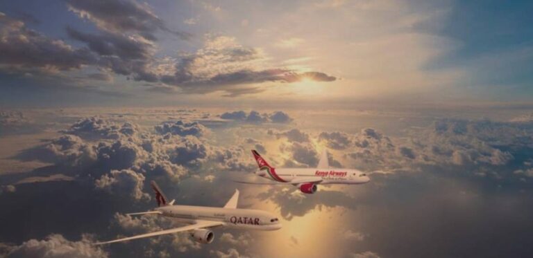 Qatar Airways, Kenya Airways expand partnership with codeshare flights to 19 destinations 